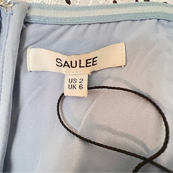 Lara Dress in Light Denim
SAU LEE Blue Strapless Mini Dress - Picture 9 of 9